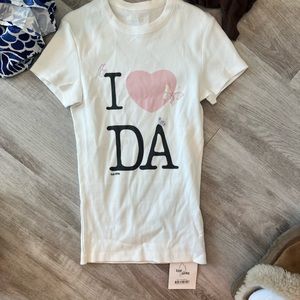 djerf avenue shirt (pop up exclusive)